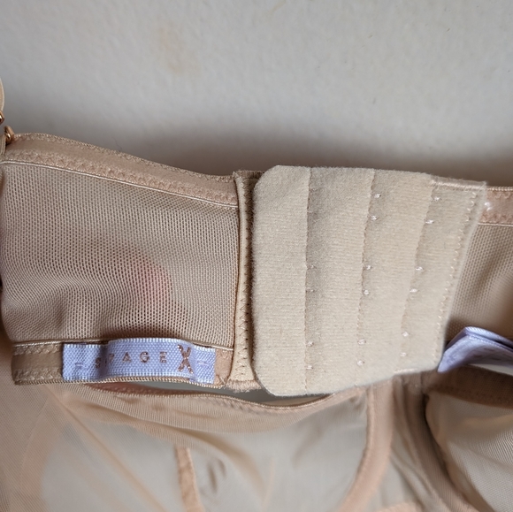 Savage X Fenty Mesh Strapless Bra Honey Nude - Picture 4 of 7